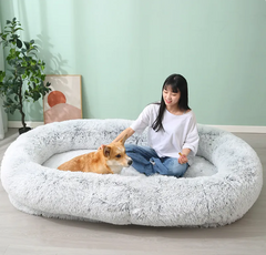 Human-sized Washable and Removable Dog Bed