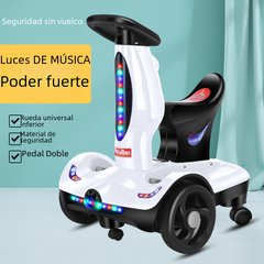 Kids Electric Indoor Drift Car with Music and Lights