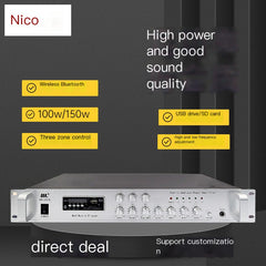 150W Power Amplifier for Public Broadcasting System