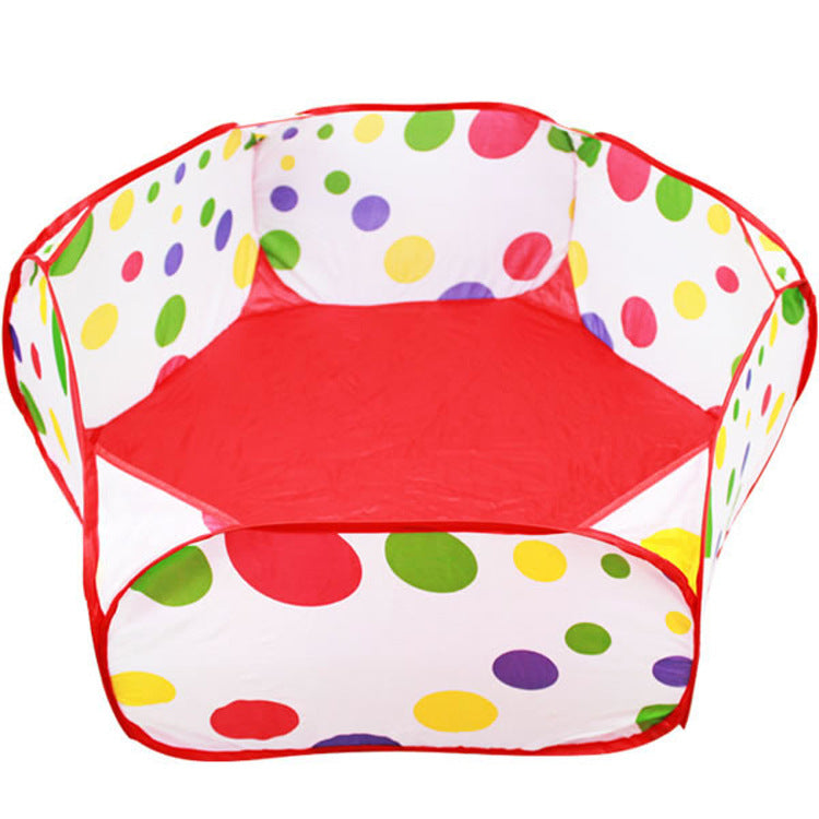 Children's Tent with Foldable Ball Pit for Indoor/Outdoor