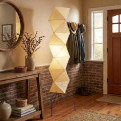Akari Rhombus Origami UF4-L8 Floor Lamp