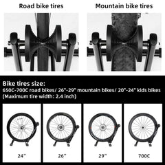 ROCKBROS Foldable Bike Stand Portable Bicycle Rack for Easy Storage