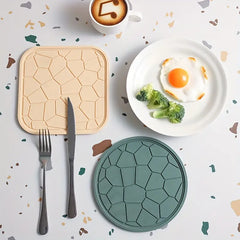 Silicone Heat Insulation Coaster and Trivet Mat (1pc)