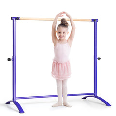 51 Inch Ballet Barre Bar with 4-Position Adjustable Height