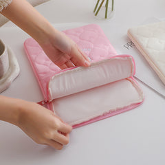 Korean Style Quilted Cat Tablet Sleeve for 11" iPad