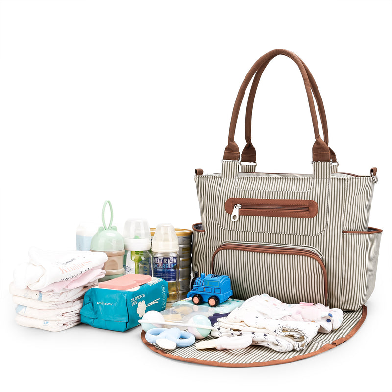 Mom's Multi-Functional Large Capacity Diaper Bag