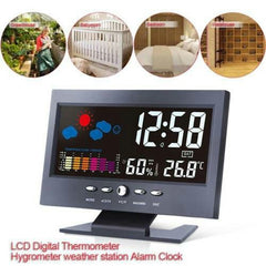 Multifunctional Large Screen Calendar Clock with Backlight