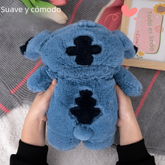 Winter Plush Hot Water Bottle with Cute Design