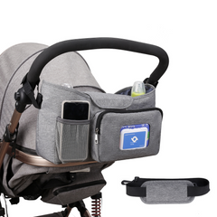Baby Stroller Bag with Insulation and Storage Features