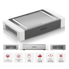 SHEMAX Style Pro White Nail Dust Collector