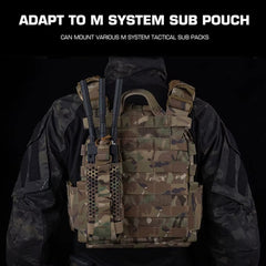 Signal & Steel ARC Universal Radio Pouch – MOLLE Walkie-Talkie Holder for Chest Rigs & Plate Carriers