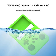 Handheld Game Machine Silicone Protective Cover Solid Color Simple Storage Box