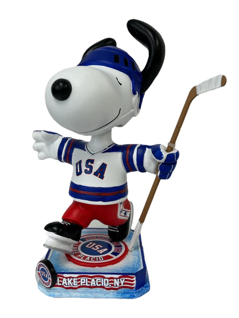 Snoopy USA Hockey Miracle on Ice Officially Licensed 8 inch Bobblehead