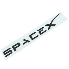 SpaceX Emblem - Matte Black