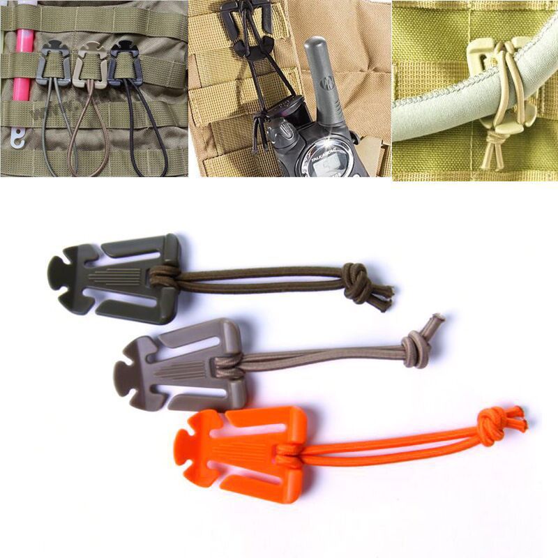ITW Elastic Rope Clip 1-Inch Webbing Organizer