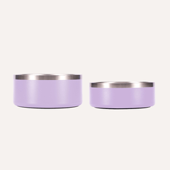 Tilley + Me Stainless Steel Pet Bowl – Non-Slip, Durable & Dishwasher Safe | 32oz and 64oz