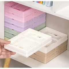 Korean Large Capacity Folding Desktop Storage Basket