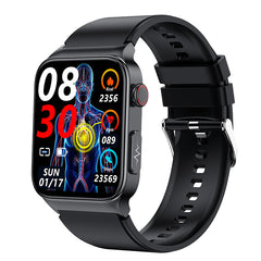 2022 E500 Smart Blood Sugar Watch with ECG & PPG