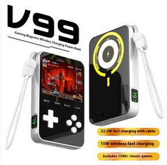 Game Console Style Magnetic Wireless Power Bank