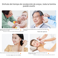 Wireless Smart Ear Cleaner with HD Visual Ear Spoon