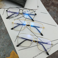 Retro Square Optical Glasses for Men and Women