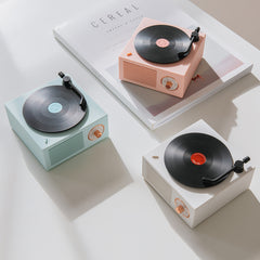 Bluetooth Speaker with Turntable and Sound System