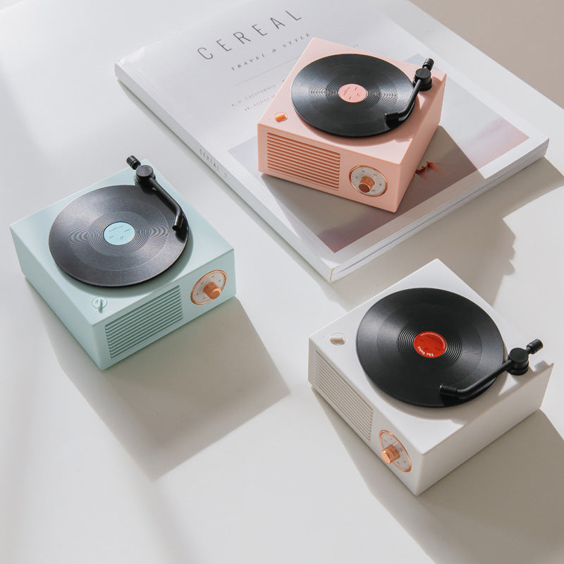 Bluetooth Speaker with Turntable and Sound System