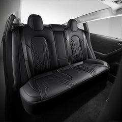 TESERY Nappa Leather Seat Covers for Model 3 Highland & Model Y Juniper