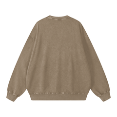 The Hex Girls Vintage Acid Wash Oversize Sweatshirt