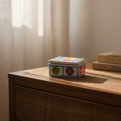 Guerrero Jewelry Box | Mexican Ceramic Earring Holder