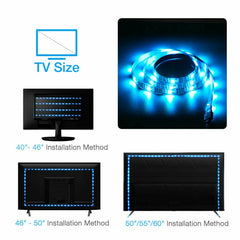 USB 5V RGB LED Strip Light Kit