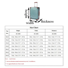 Transparent Luggage Cover | Waterproof PVC Suitcase Protector for Travel