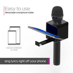 Tzumi Pop Solo Wireless Bluetooth Karaoke Microphone And Speaker