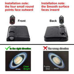 Moon Galaxy Projection Lamp for Bedroom Decor (1/16pcs)
