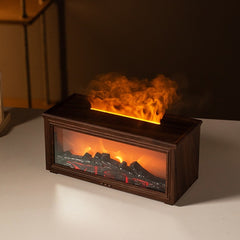 3D Fireplace Flame Aroma Diffuser