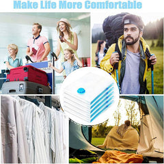 Vacuum Storage Bags for Comforters and Clothes (1/2/4 Pack)