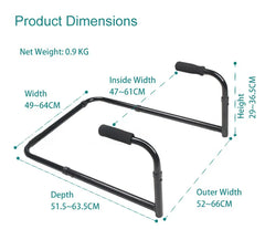 Aluminum Alloy Armrest For Elderly Sofa Standing Auxiliary