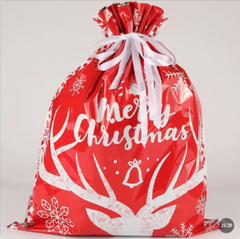 Christmas Drawstring Gift Bags