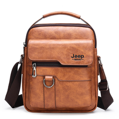 Vintage Men's Shoulder Bag - Large Capacity Casual Tote