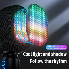 JY-57 Wireless Bluetooth Karaoke Microphone Speaker