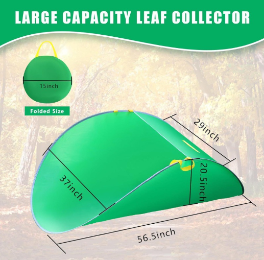 Garden Genie Leaf Collector - Reusable Garden Bag (1 PC)