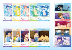 Men's Swimming Club Gold Foil Collectible Photo Cards