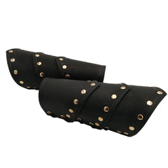 Medieval Three-Layer Rivet Wristband Knight Armguard