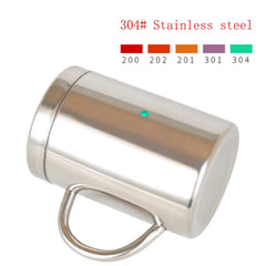 Double Wall Stainless Steel Travel Coffee Mug with Lid