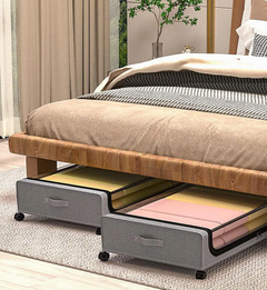 Square Bed Bottom Storage Box