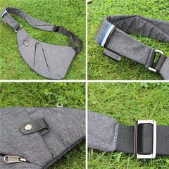 Multi-Functional Shoulder Bag with Anti-Theft Design