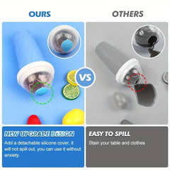 Smoothie Maker Cup with Brush and Straw (1pc/2pcs)