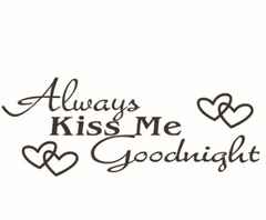 Heartfelt English Quotes Wall Stickers