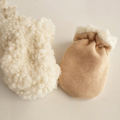 Warm Baby Mittens with Anti-Scratch Design