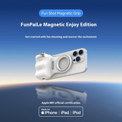 Magnetic Bluetooth Camera Handle for Phones